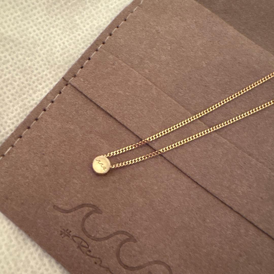 【#Re:room】THIN NECKLACE［REA240］ ゴールド　美品