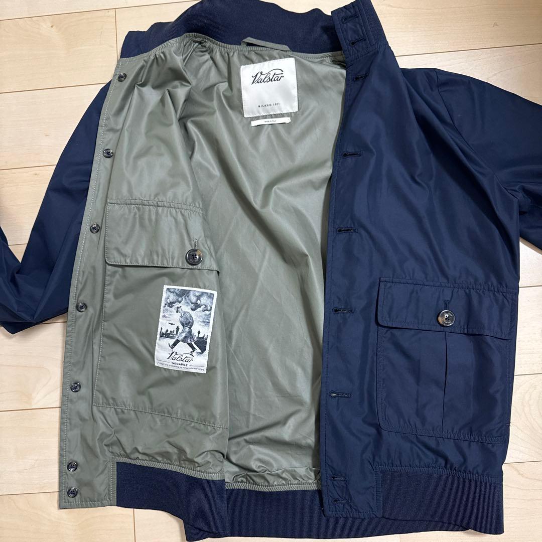 Valstarバルスター パッカブルブルゾン ネイビー 44サイズ