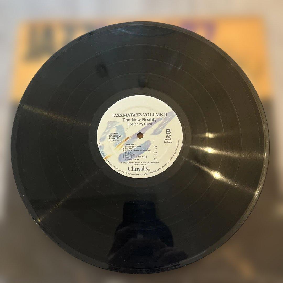 最終値下95年USオリジナル Guru Jazzmatazz Vol.2 2LP