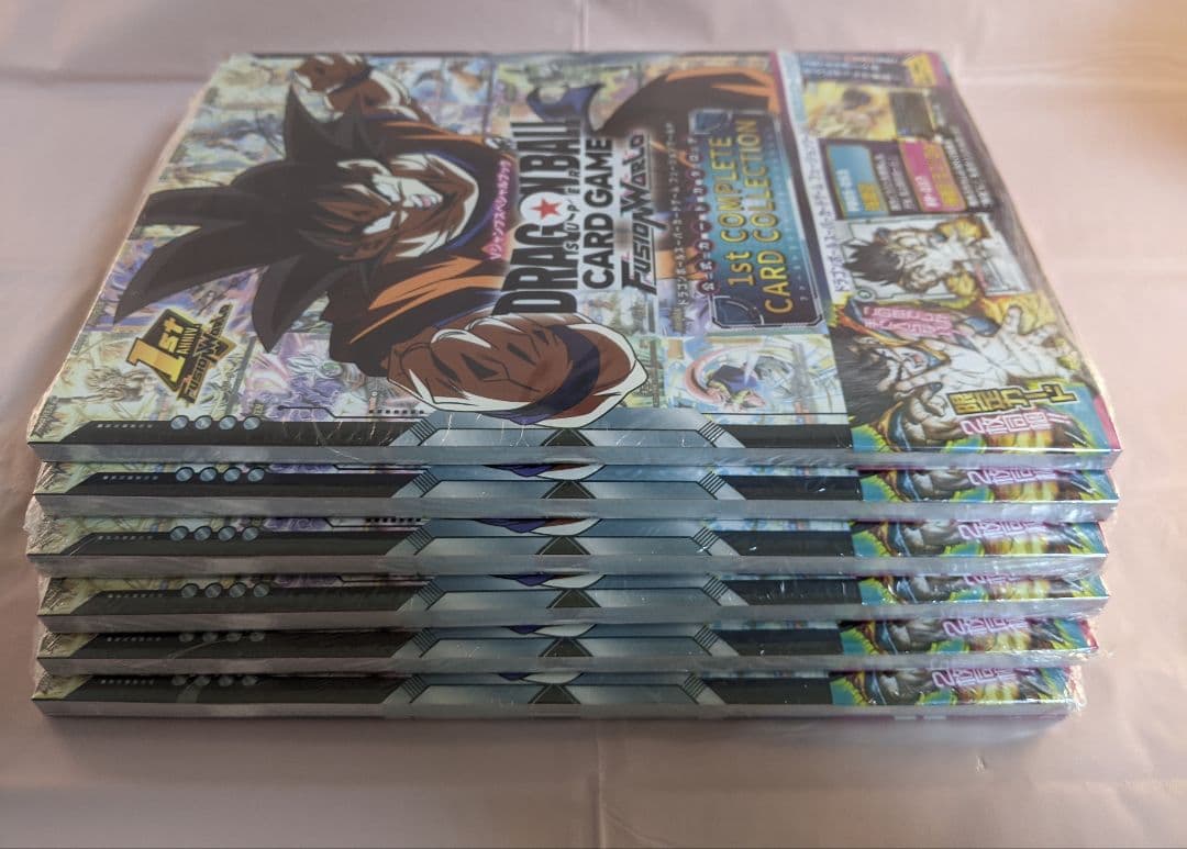 【6冊】ドラゴンボール 1st COMPLETE CARD COLLECTION