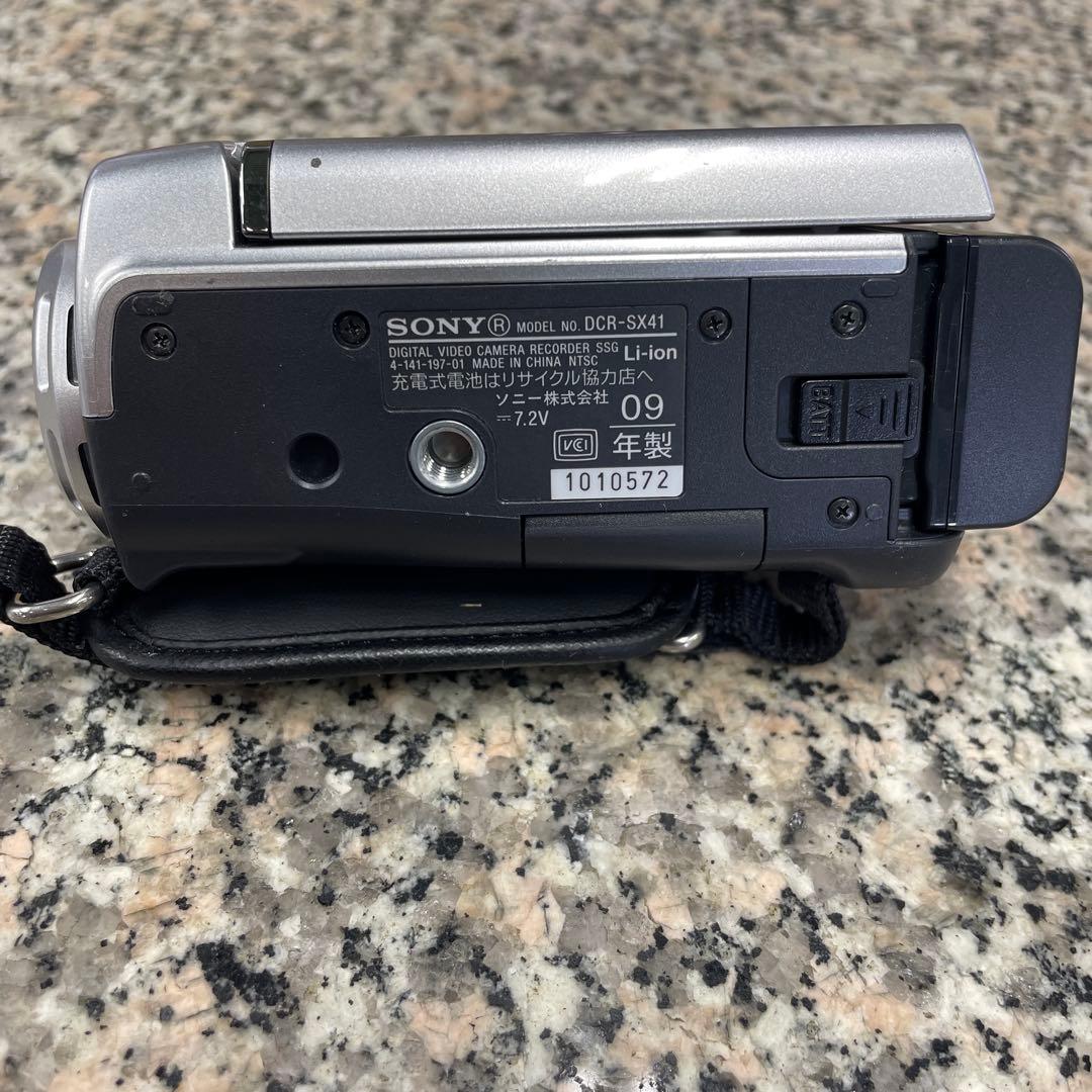 SONY HANDYCAM ビデオカメラ DCR-SX41 09年製 小物 格安