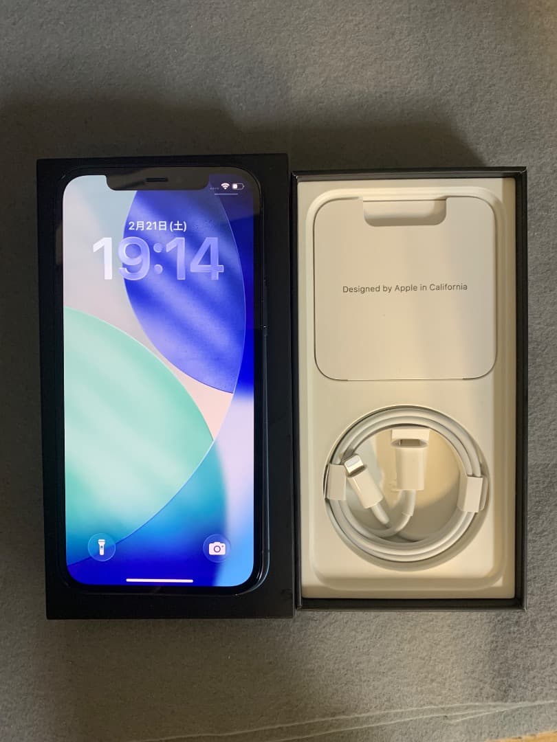 超美品　国内版　SIMフリー　iPhone12 Pro 256GB グラファイト