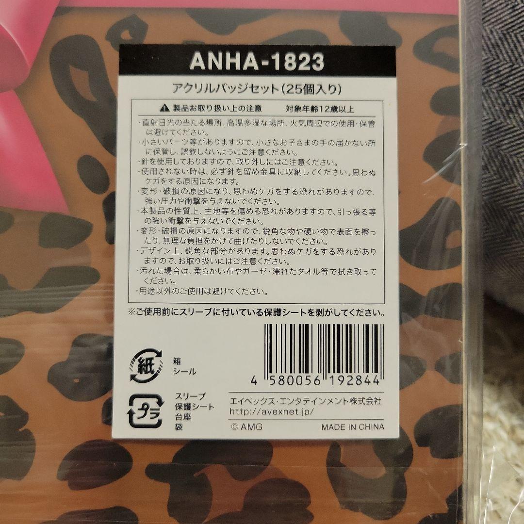 浜崎あゆみ 25th Anniversary アクリルバッジ