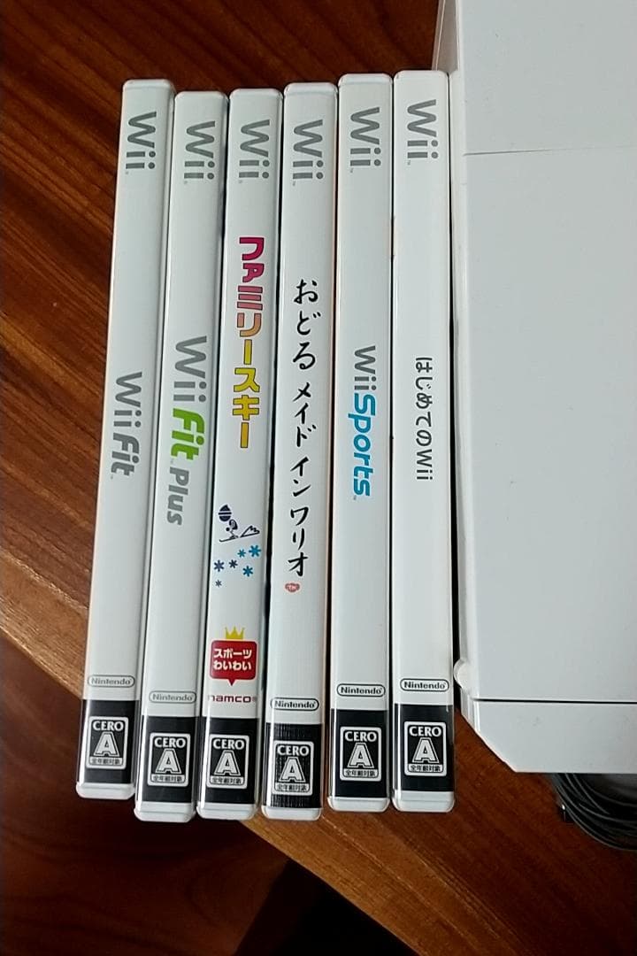 Wii本体とソフトのセット