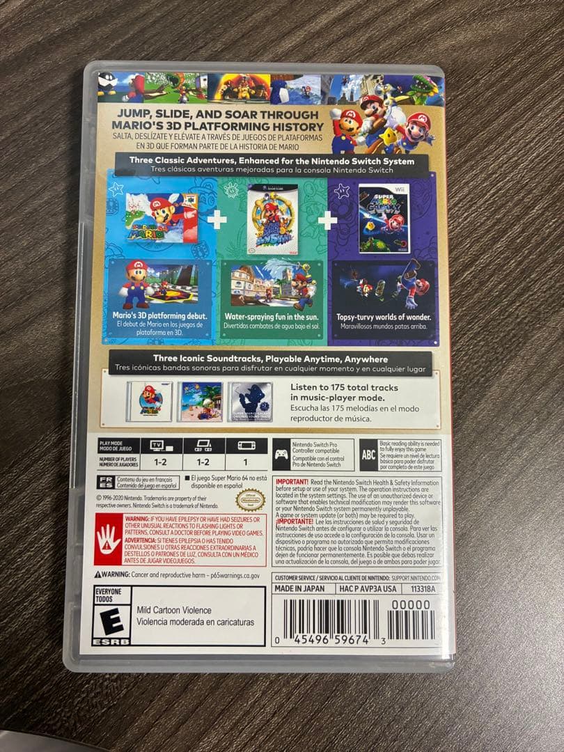 m*4様 スーパーマリオ3Dコレクション 北米版 美品