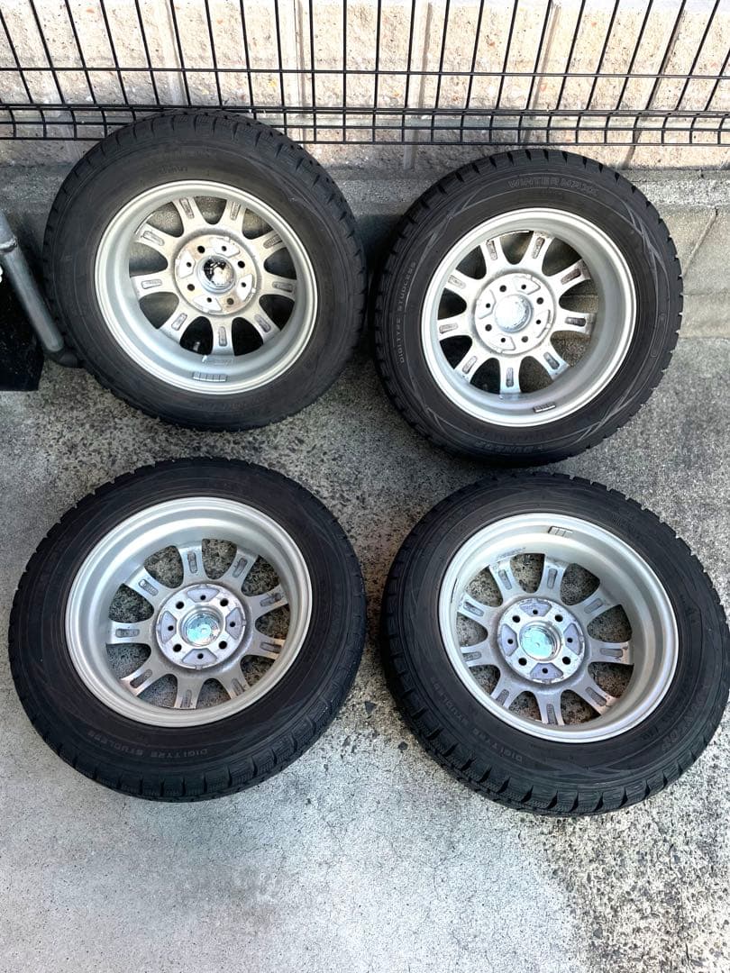 ダンロップ155/65R13　スタットレス13インチ　４本セット　引取り希望