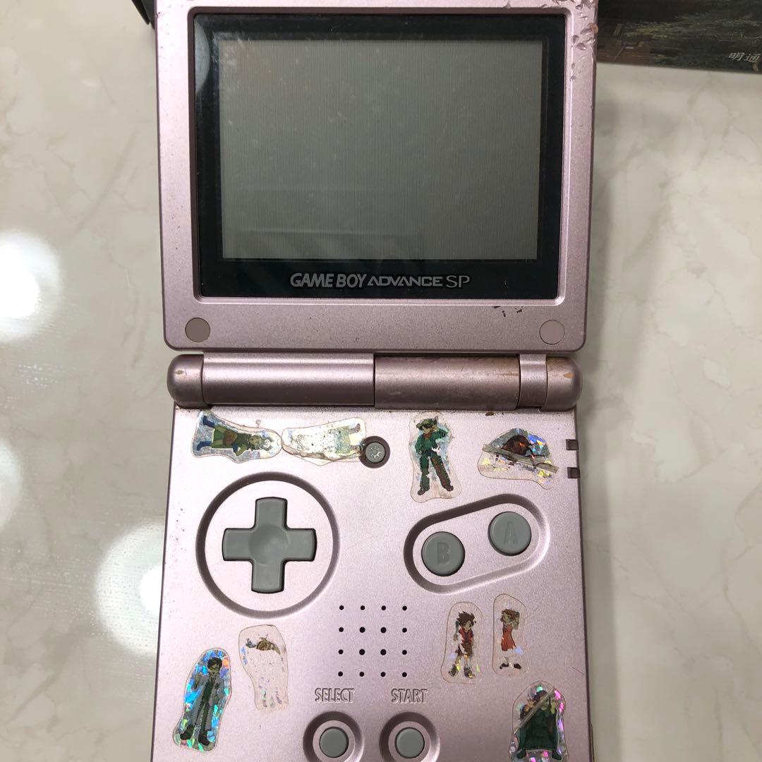 ゲームボーイアドバンスSP パールピンク