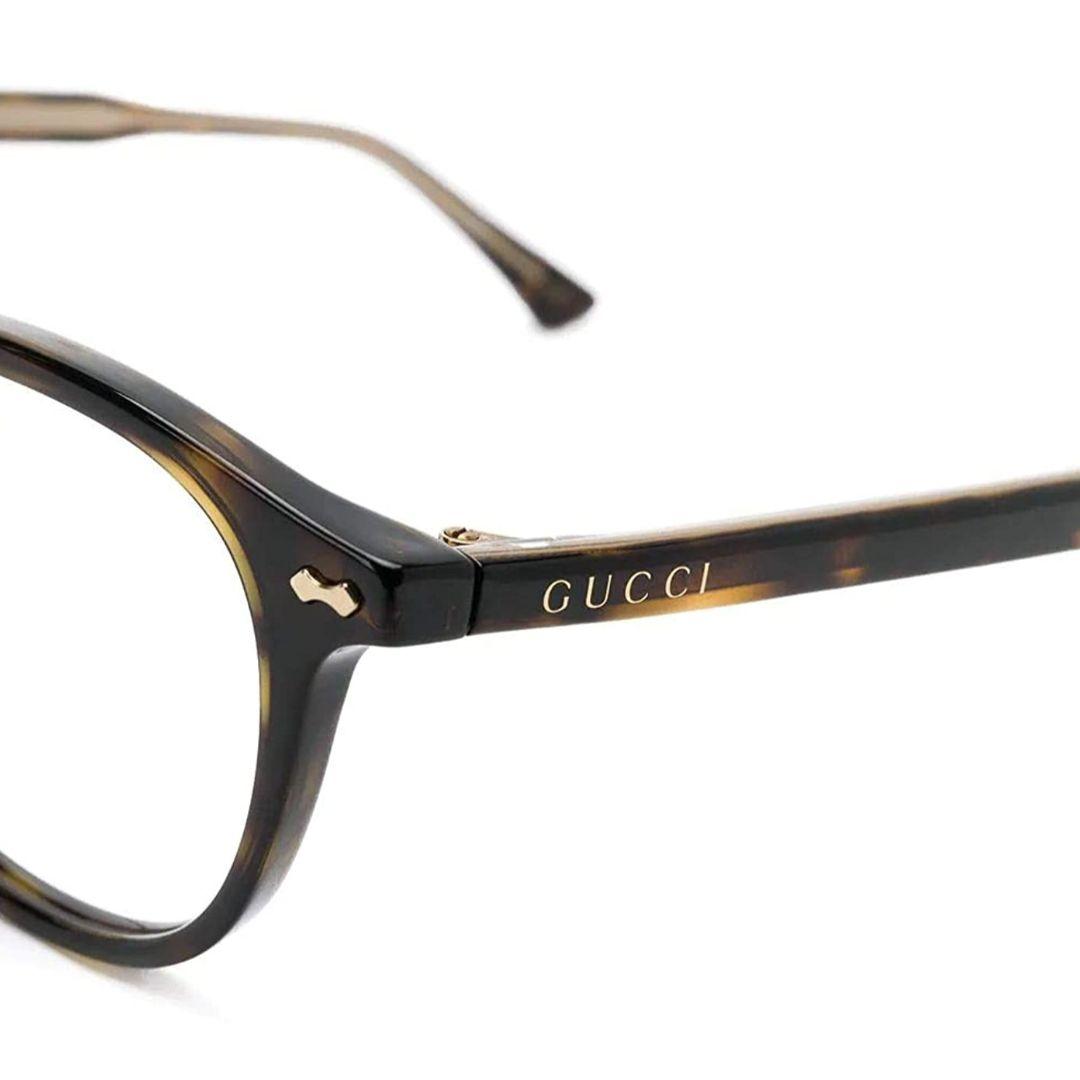 【サングラス】GUCCI メガネフレーム ボストン型 鼈甲 ベッコウ