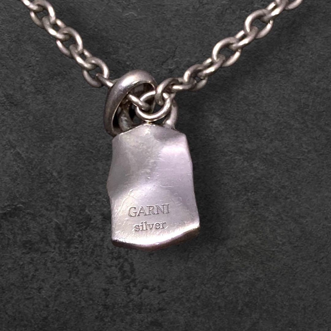 GARNI ガルニ クロッケリー ペンダント ブルージルコニア SV925 22