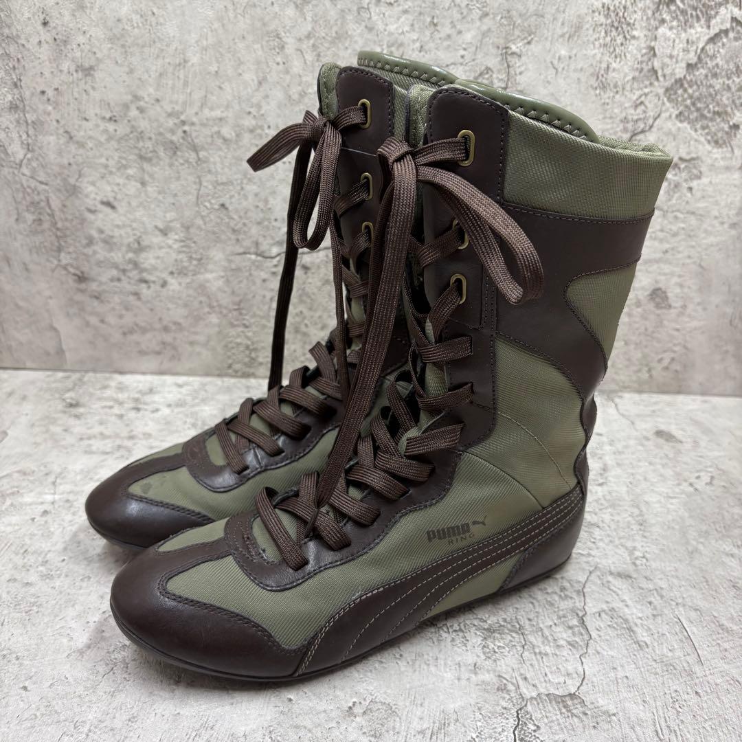 PUMA RING ボクシング レスリングシューズ 23cm