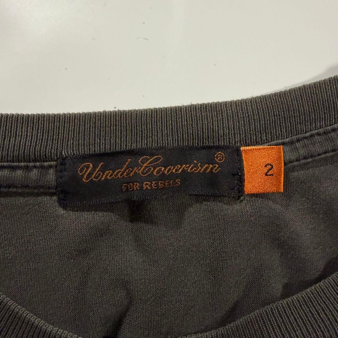 UNDERCOVER 2007 SS PURPLE期 wing Tee