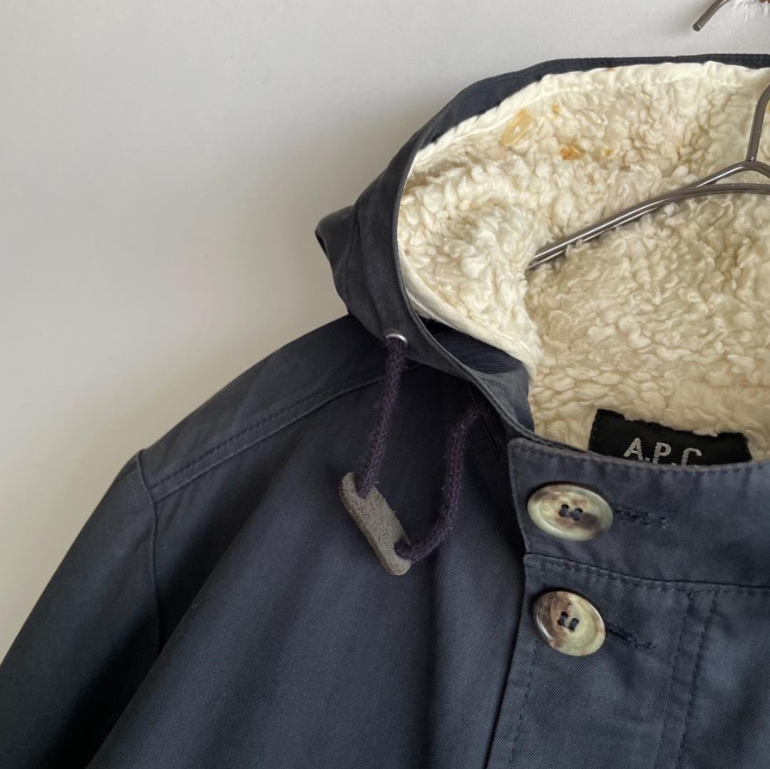 A.P.C. (hd) ボアライナー取り外し可能 モッズコート M51 パーカー