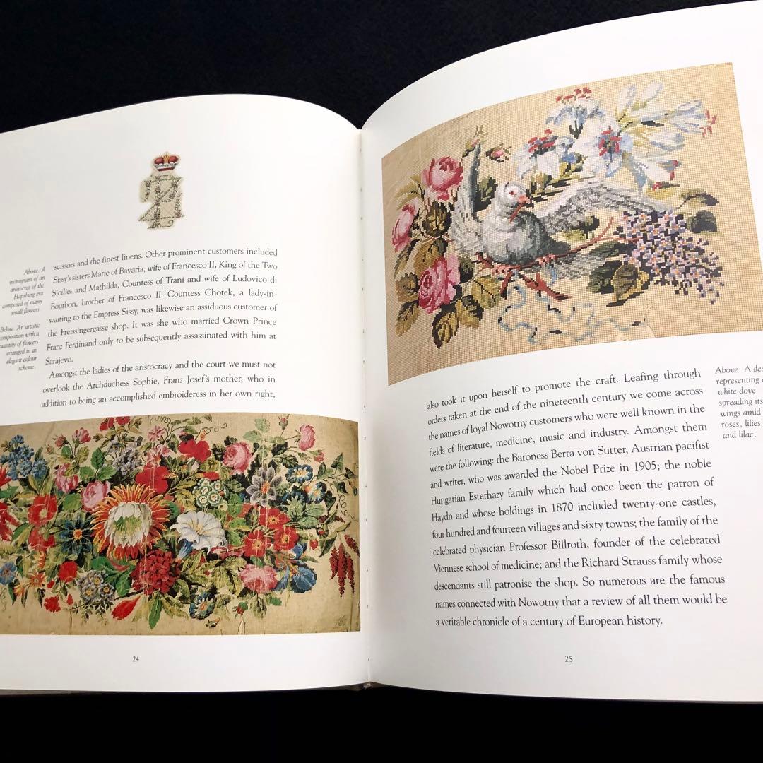 19世紀ウィーンの刺繍と図案 Embroideries and Patterns