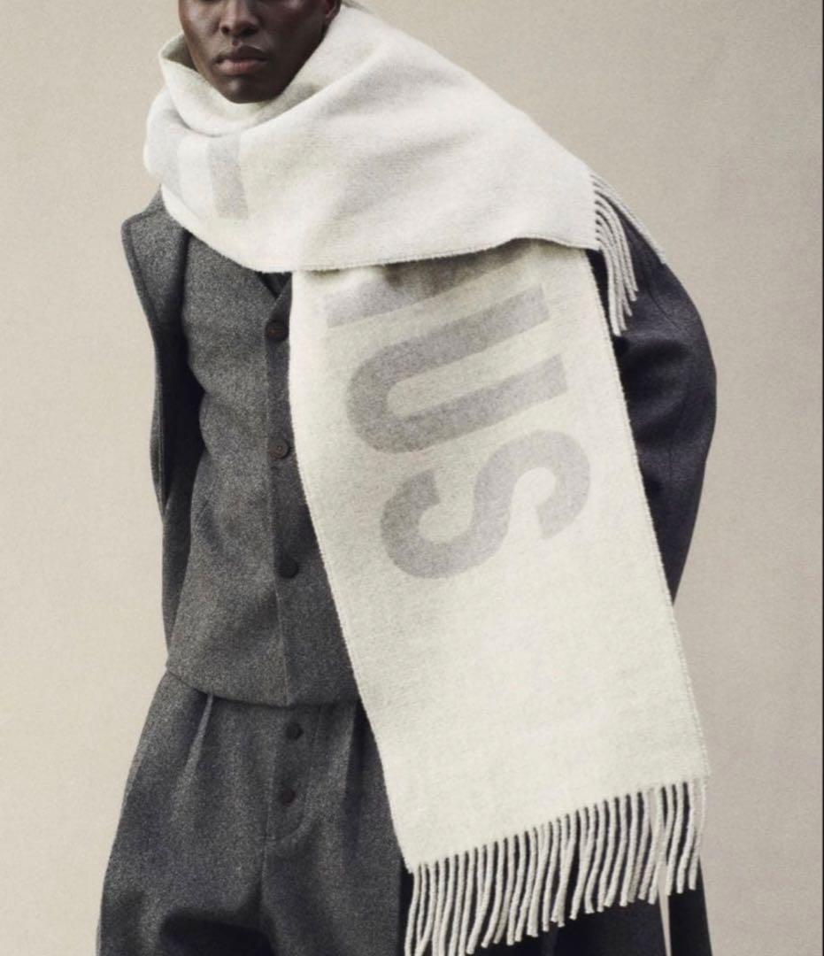 JACQUEMUS ジャックムス マフラー　ストール　フリンジスカーフ