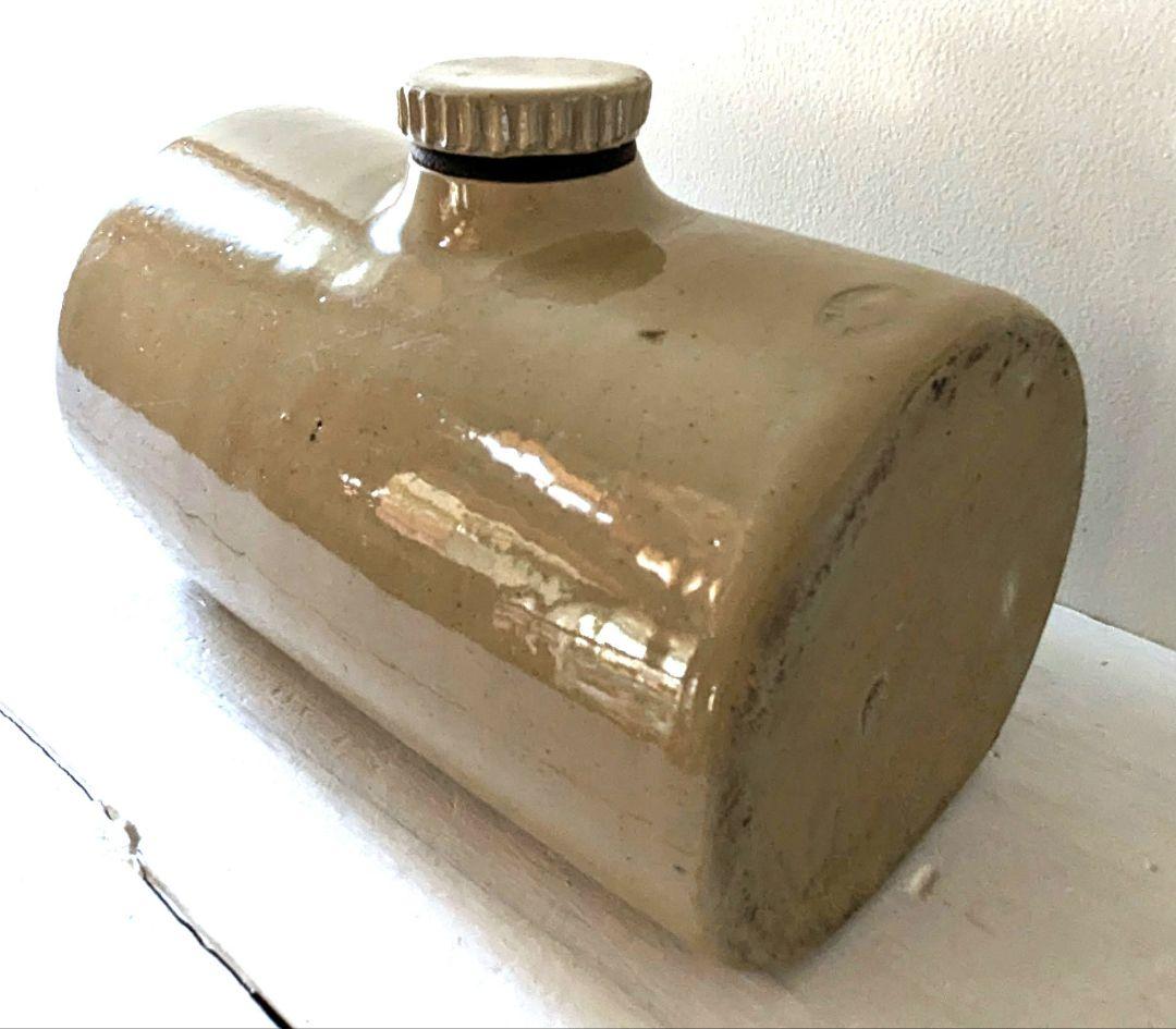 レトロ湯たんぽ　陶器　匿名配送　おしゃれ湯たんぽ　冬　足暖
