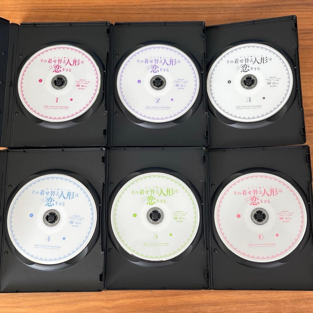 その着せ替え人形(ビスクドール)は恋をする DVD 全6巻　全巻　新品ケース付き