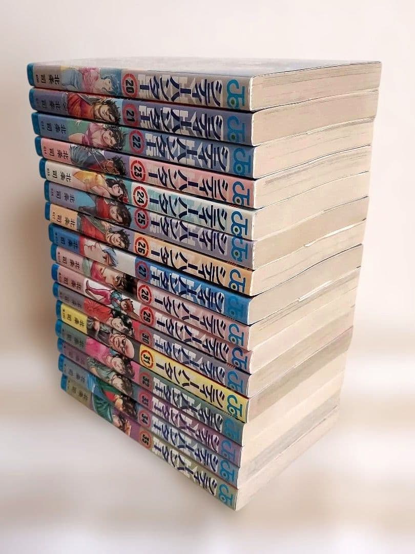 【全巻初版・コミックニュース2部付き】シティーハンター　全巻セット1~35巻