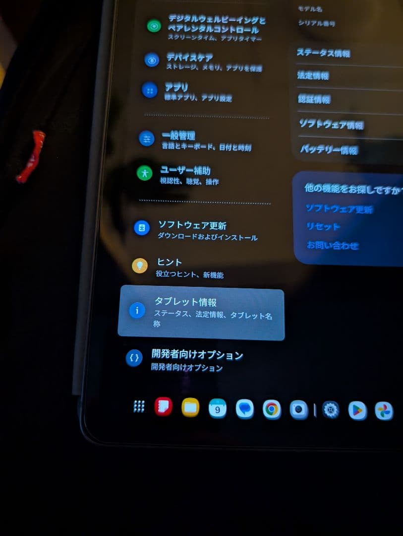 Samsung Galaxy Tab S9 グレー 本体