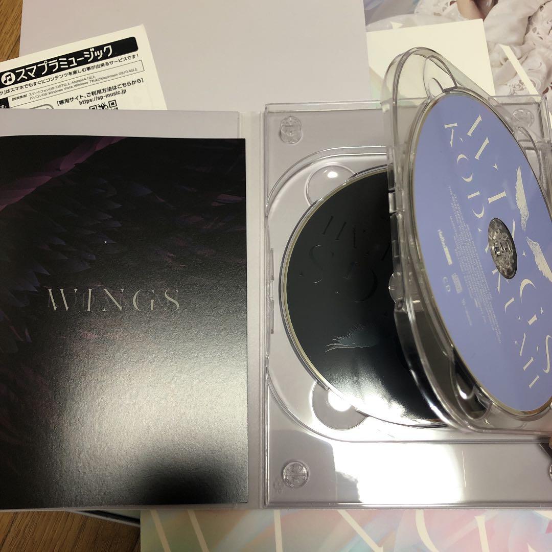 倖田來未WINGS heart CD DVD (ライブDVD、一部冊子なし)
