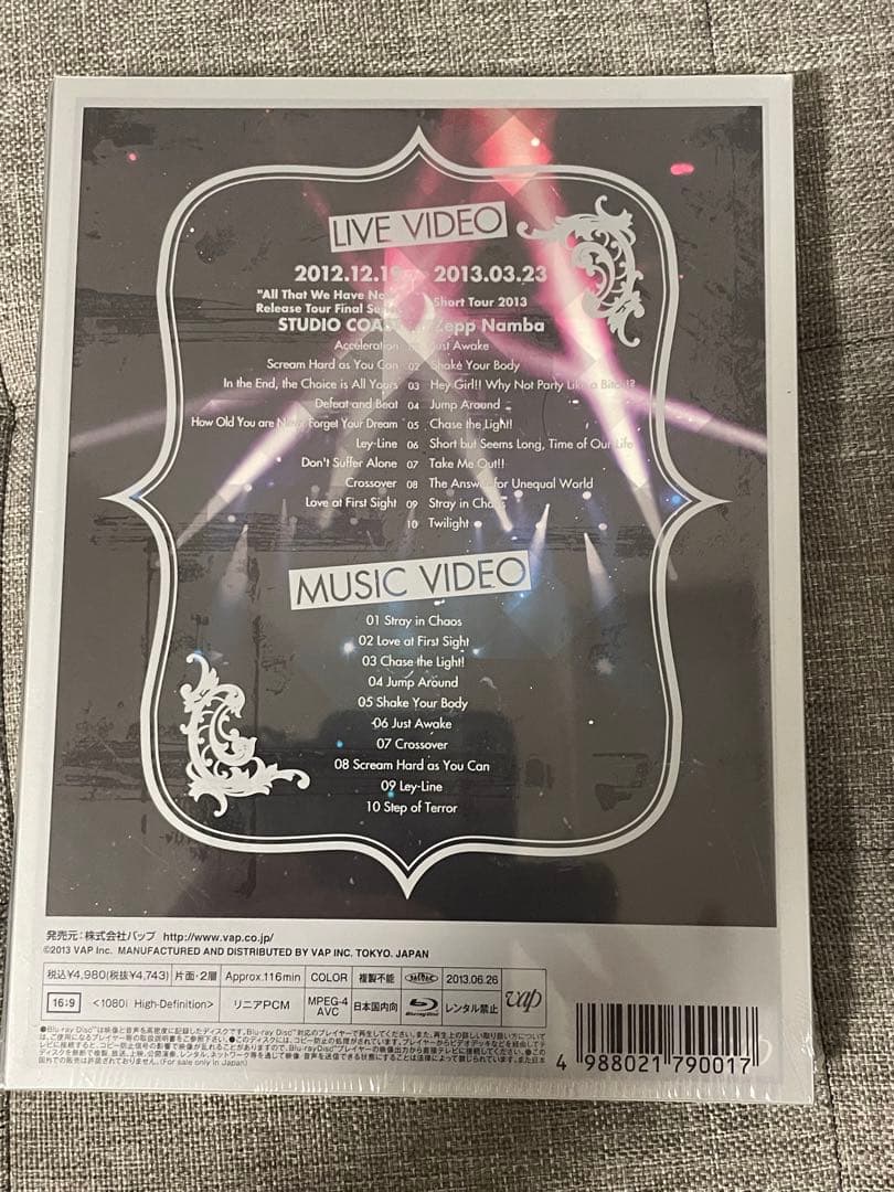 新品未開封　The Animals in Screen / Fear, and