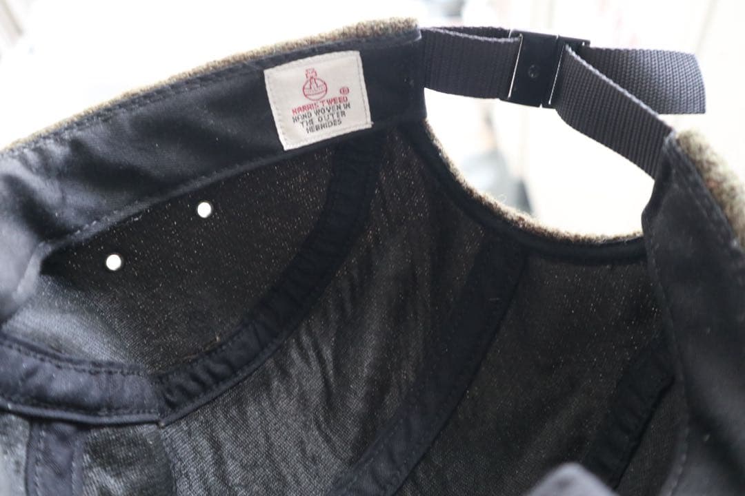 Supreme × Harris Tweed ボックスロゴ キャンプキャップ