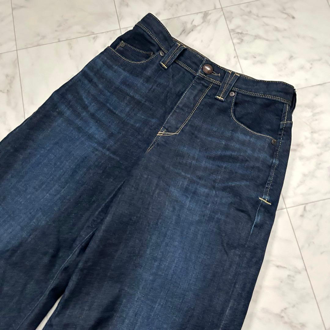 美品✨YANUK ヤヌーク ワイド リディア LYDIA デニム 23