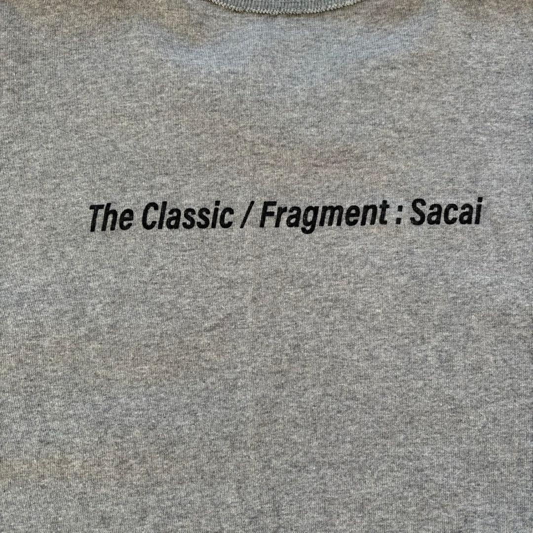 【希少】sacai fragment コラボ Ｔシャツ サイズ 4(XL)