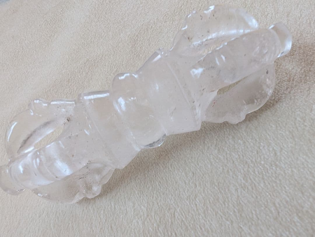 ヒマラヤ産 マニカラン水晶❤️バジュラ 五鈷杵 密教法具