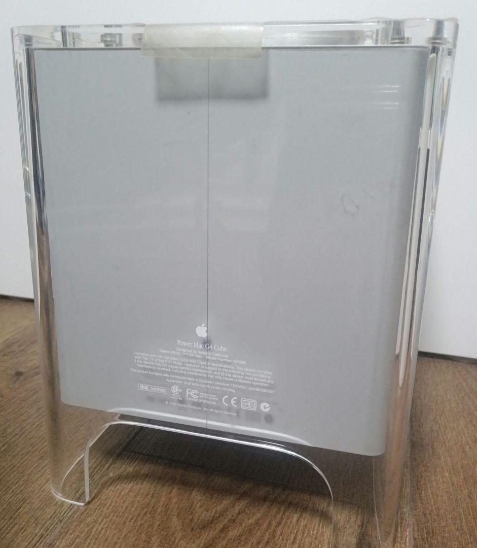 Power Mac G4 Cube アクリルボックスと付属品ケース