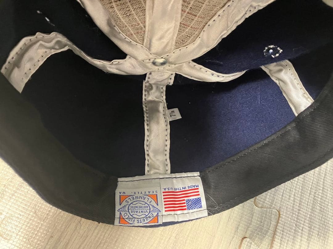USA EBBETS FIELD ベースボールキャップ 7 7/8 62.5cm