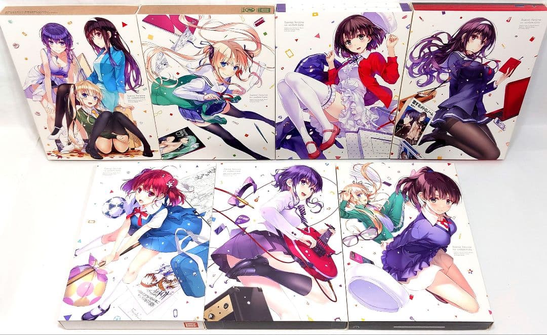 冴えない彼女の育てかた/fine 完全生産限定版【1期+2期+劇場版】全14巻