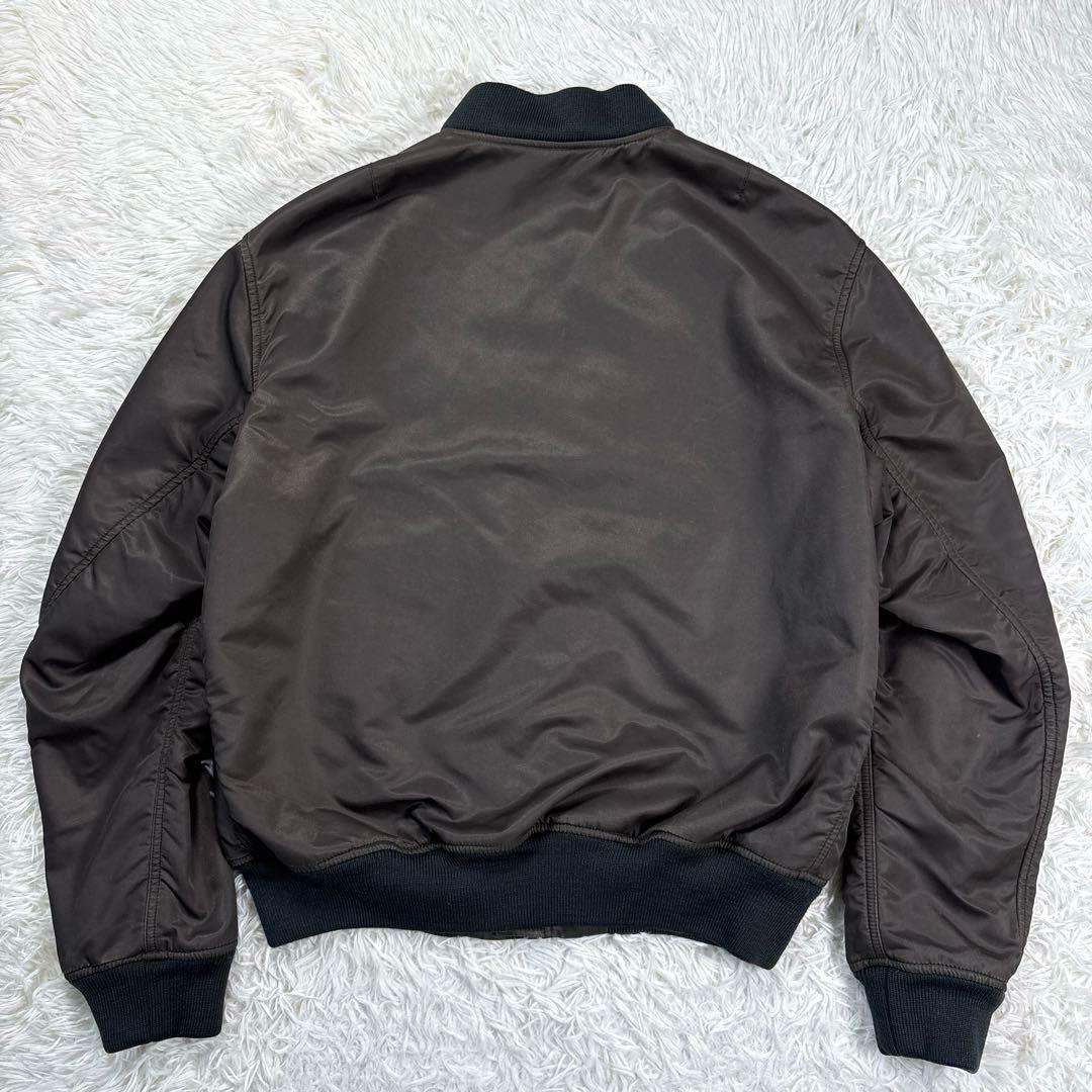 ✨XL・MA-1✨ラルフローレン　フライトジャケット　ヴィンテージ加工　ワッペン