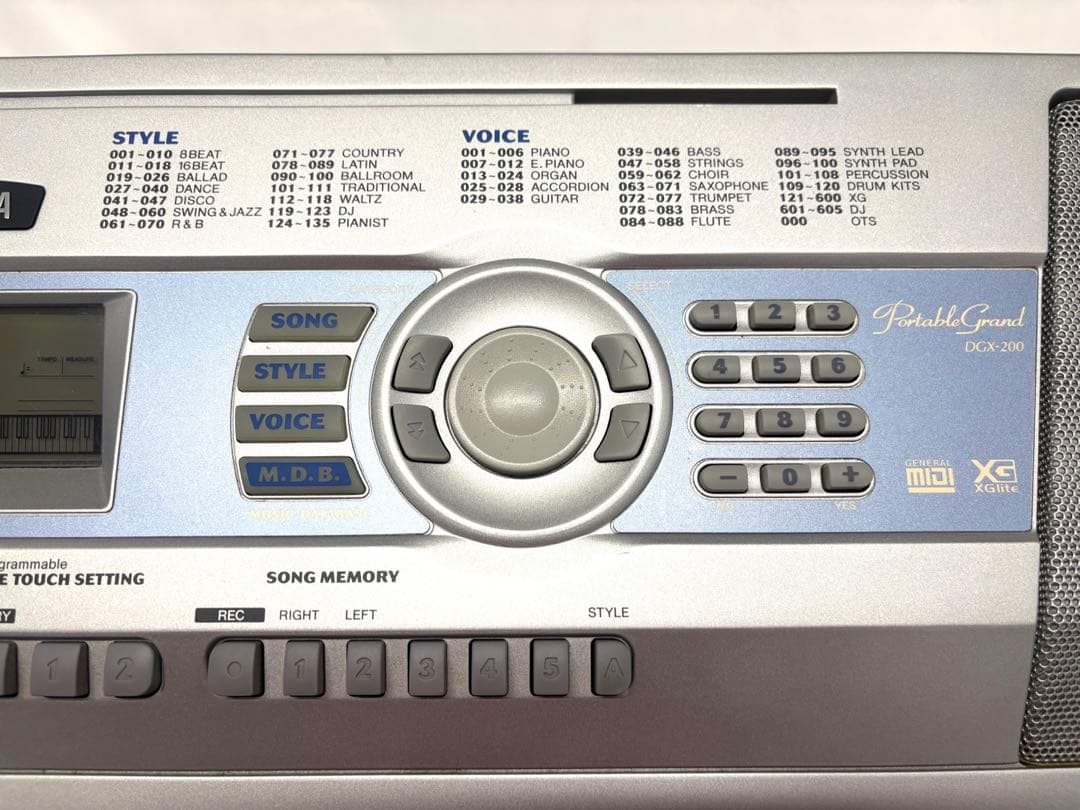 ヤマハ　電子キーボード　全鍵盤音確認済　DGX-200