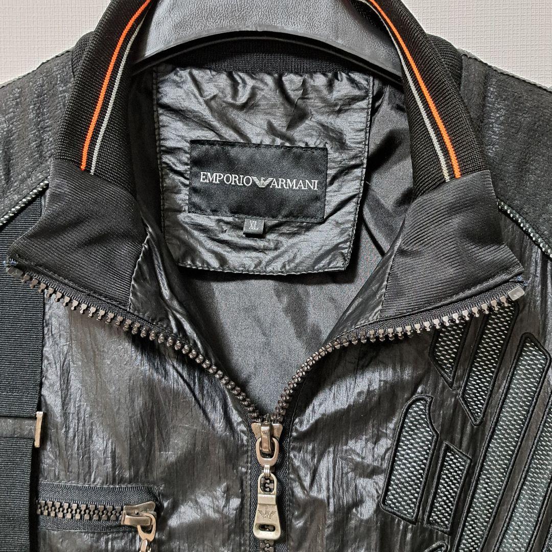 EMRORIO ARMANI アルマーニ 異素材 パラシュート ジャケット