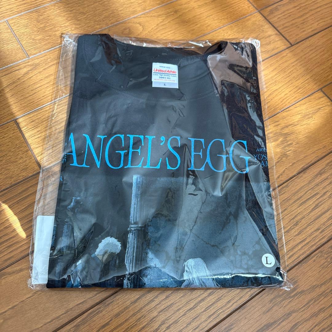 【新品・レア】天使のたまご　40周年記念　Tシャツ　ブラック　L