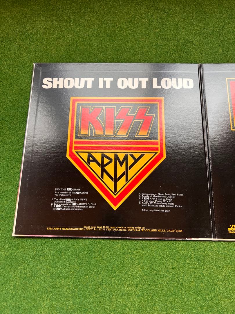 KISS レコード 2枚セット
