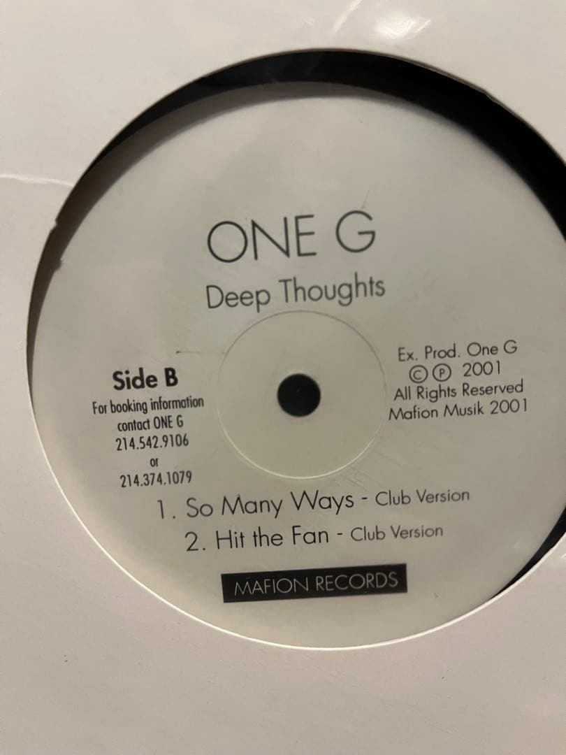 洋楽 G-RAP ONE G