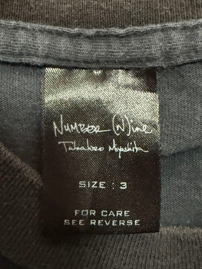 Number (N)ine ベロTシャツ