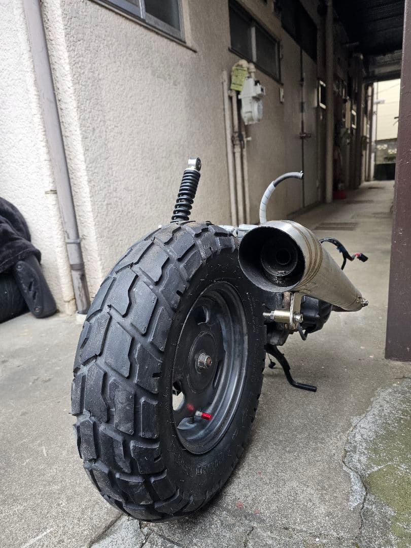 烏賊孔雀斗専用!!ホンダバイトズーマーマフラー