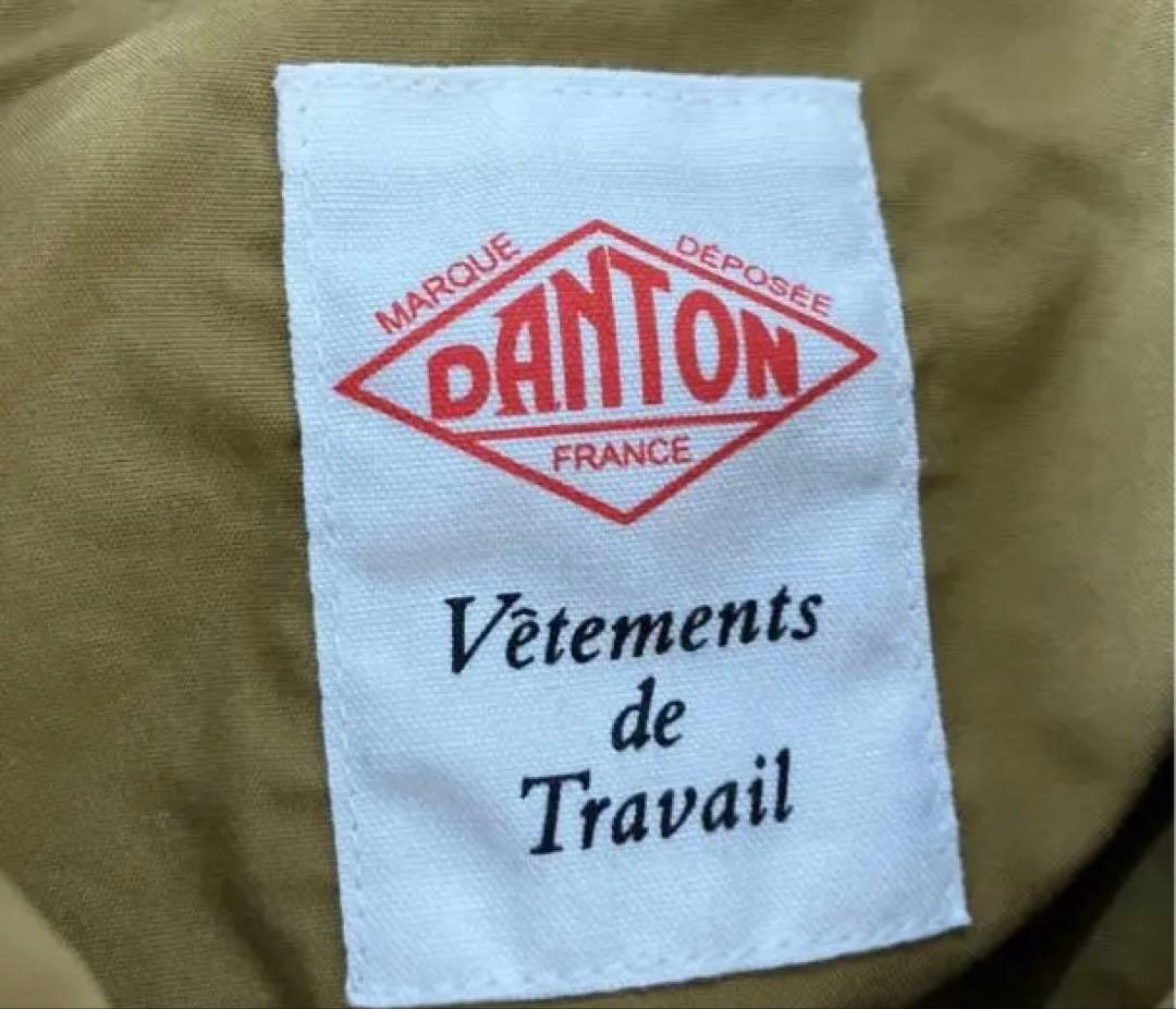 ダントンDANTON ナイロンタフタ ステンカラーコート 36
