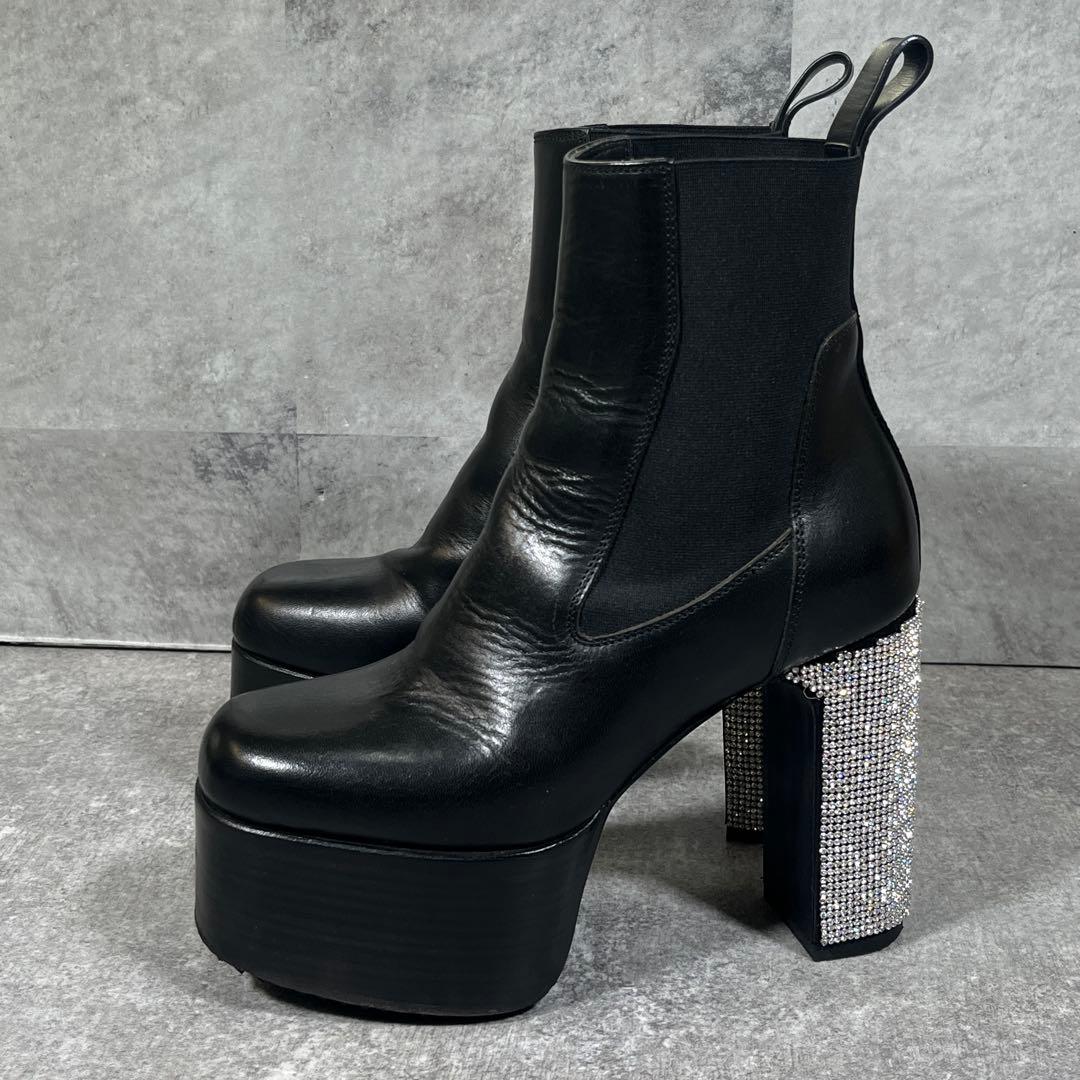 Rick Owens kiss boots キスブーツ 36 ラインストーン