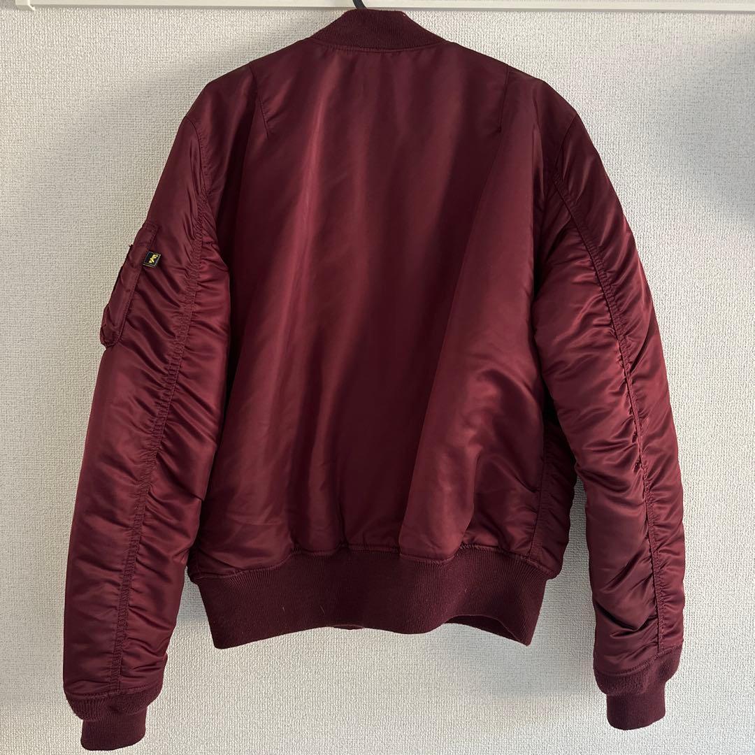 美品✨ ALPHA INDUSTRIES MA-1 フライトジャケット ブルゾン