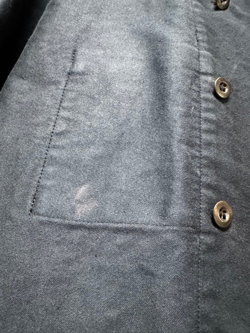 ジャケット・アウター ~40s Doublebreast Black Moleskin Jacket