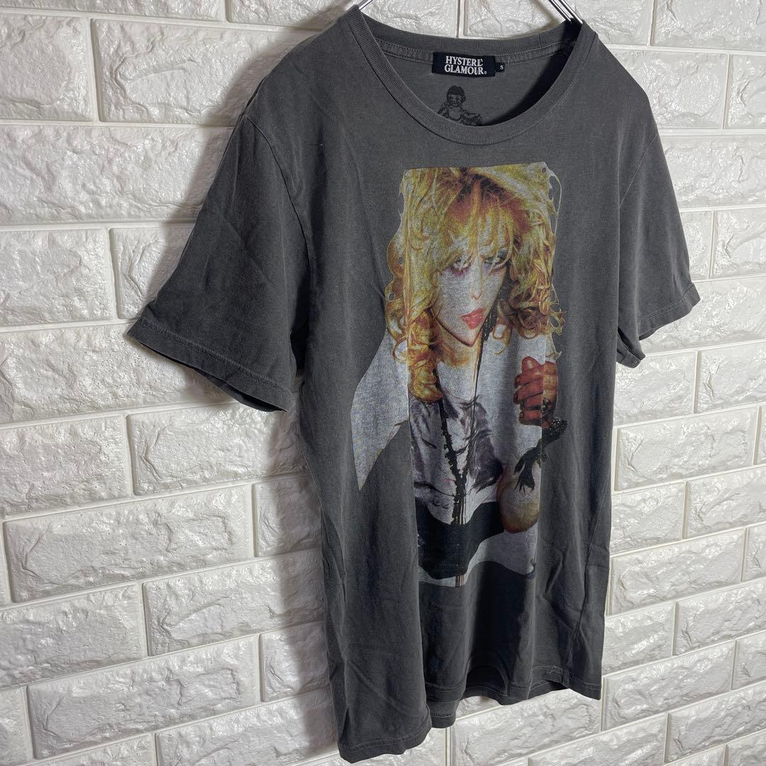 HYSTERIC GLAMOUR コートニーラブ Tシャツ サイズ S グレー