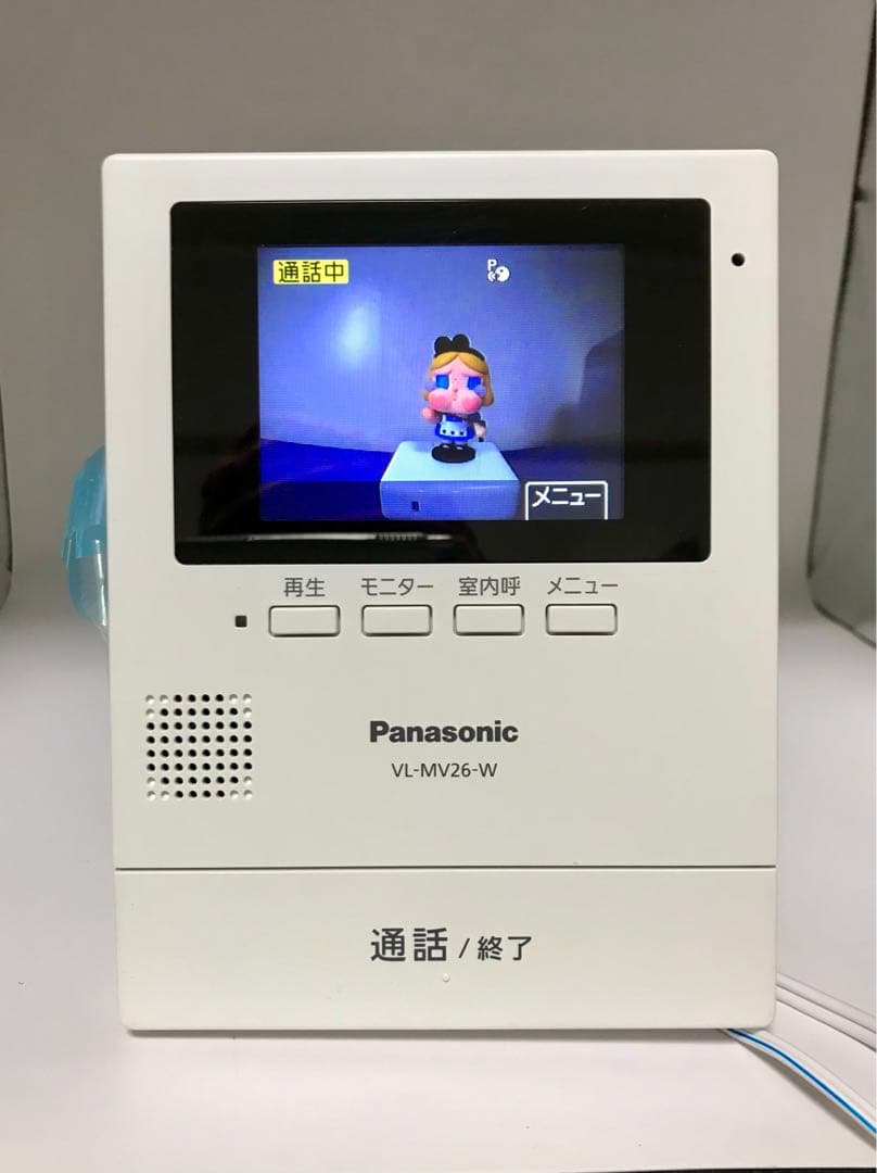 パナソニック テレビドアホン モニター親機 玄関子機セット VL-SV26KL