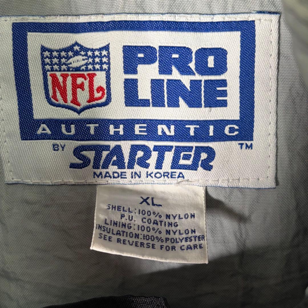 STARTER NFL RAIDERS アノラックパーカー 刺繍ロゴ