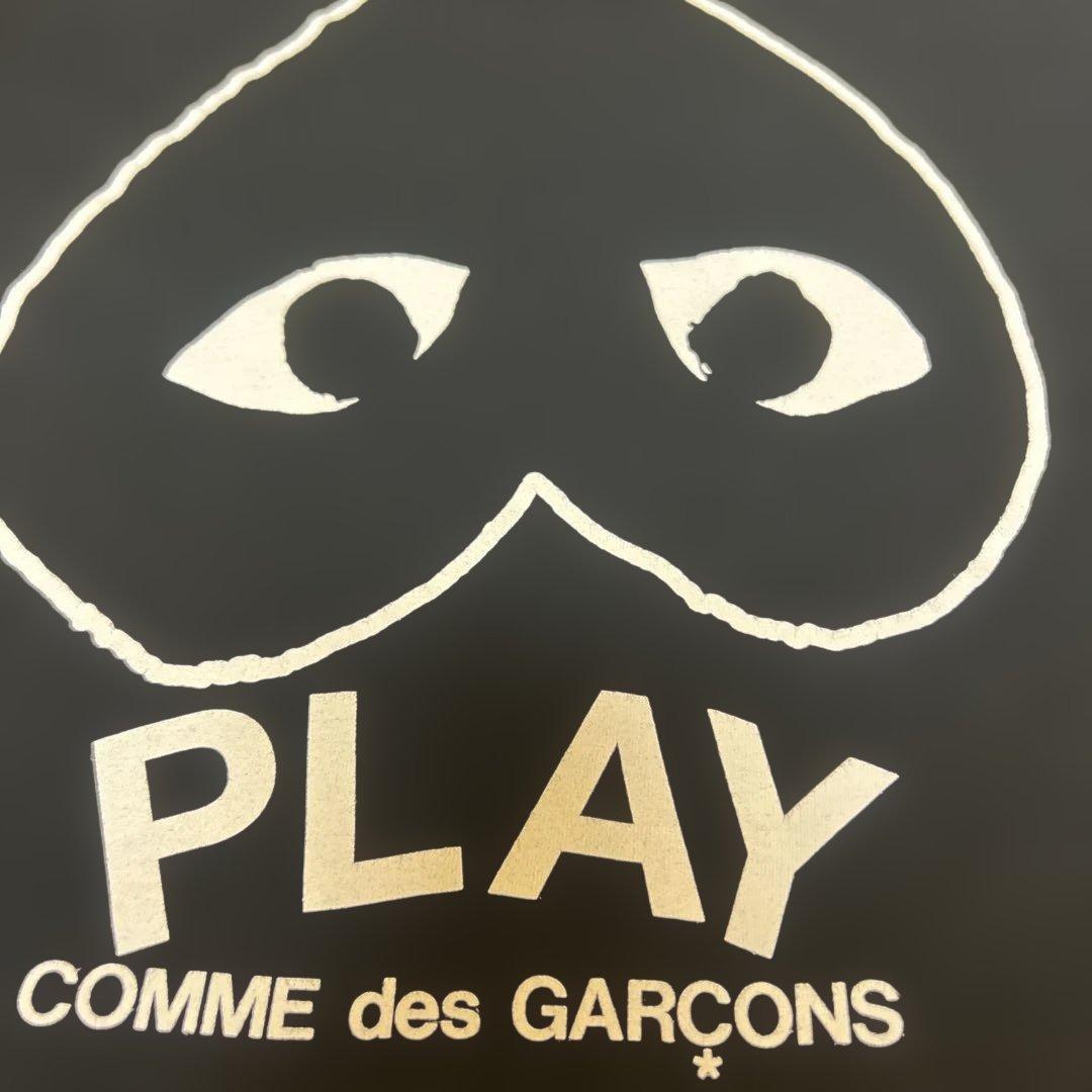 PLAY COMME des GARÇONS 黒 Tシャツ L