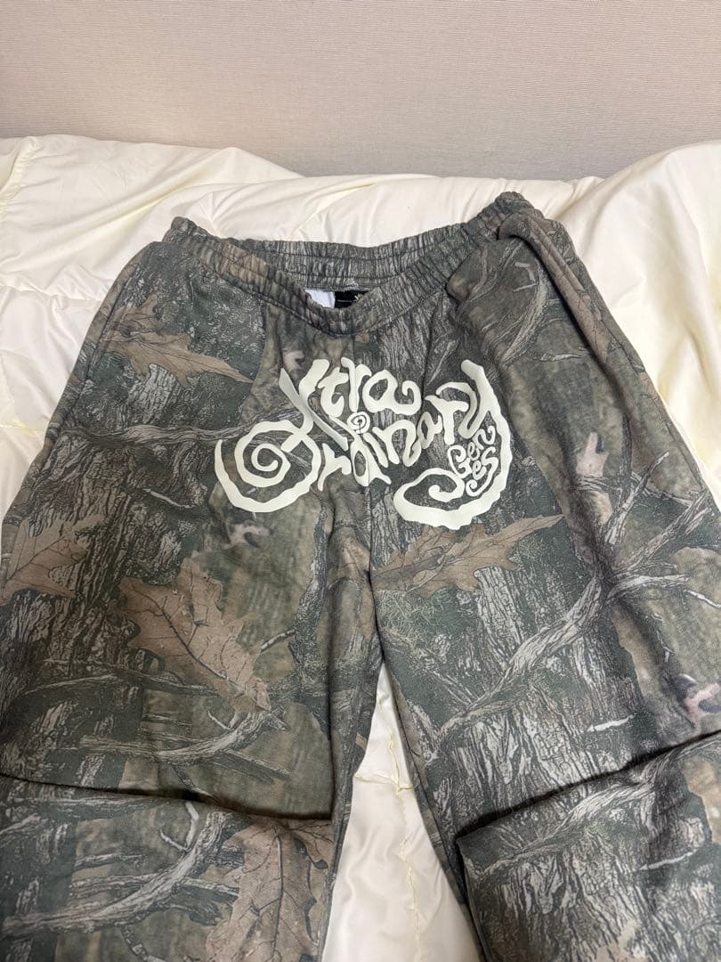ミュージシャン XG Oversized Camo Sweat Pants (XXL)