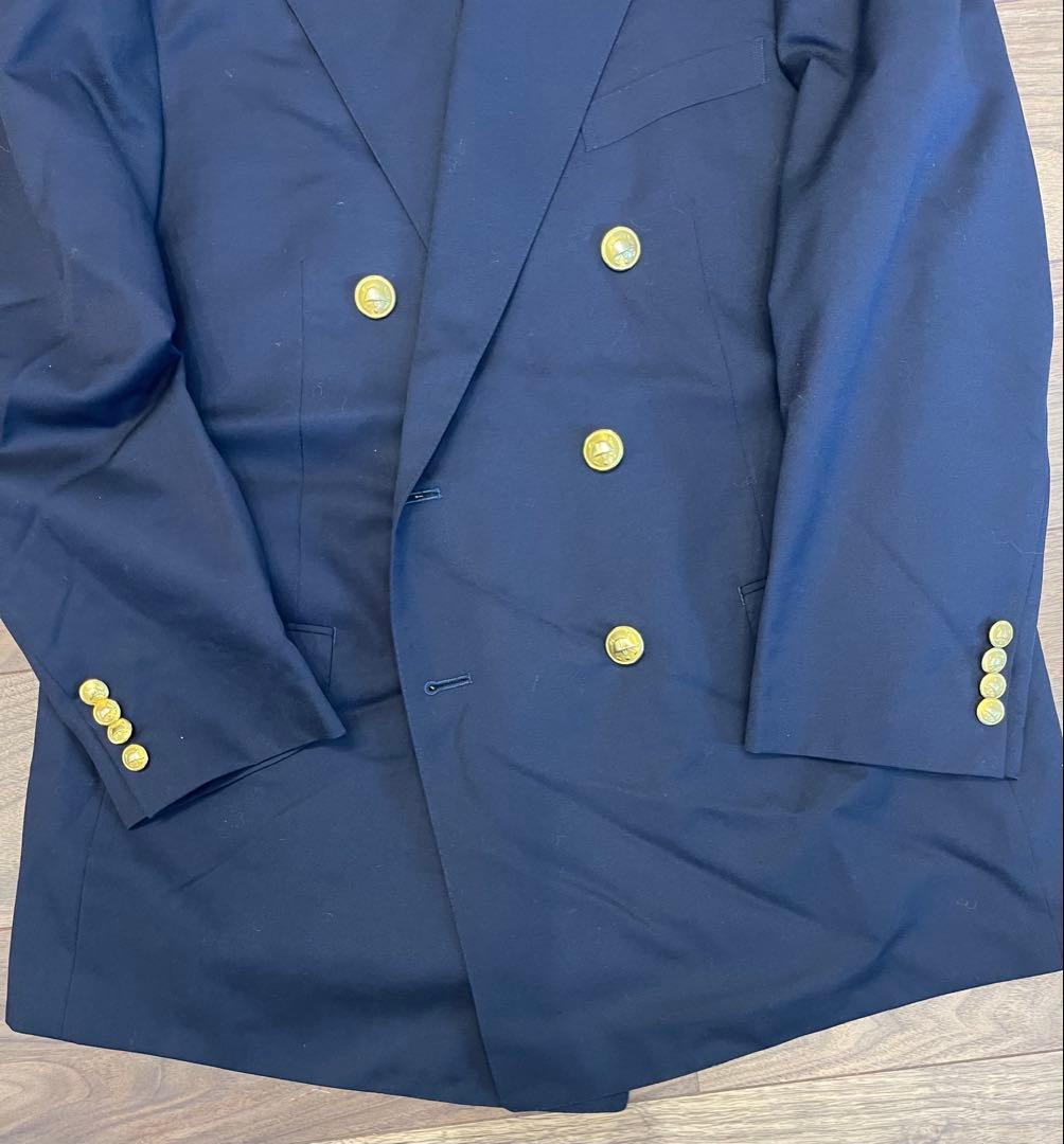Polo Ralph Lauren ラルフローレン　金ボタン　ダブル　紺ブレザー