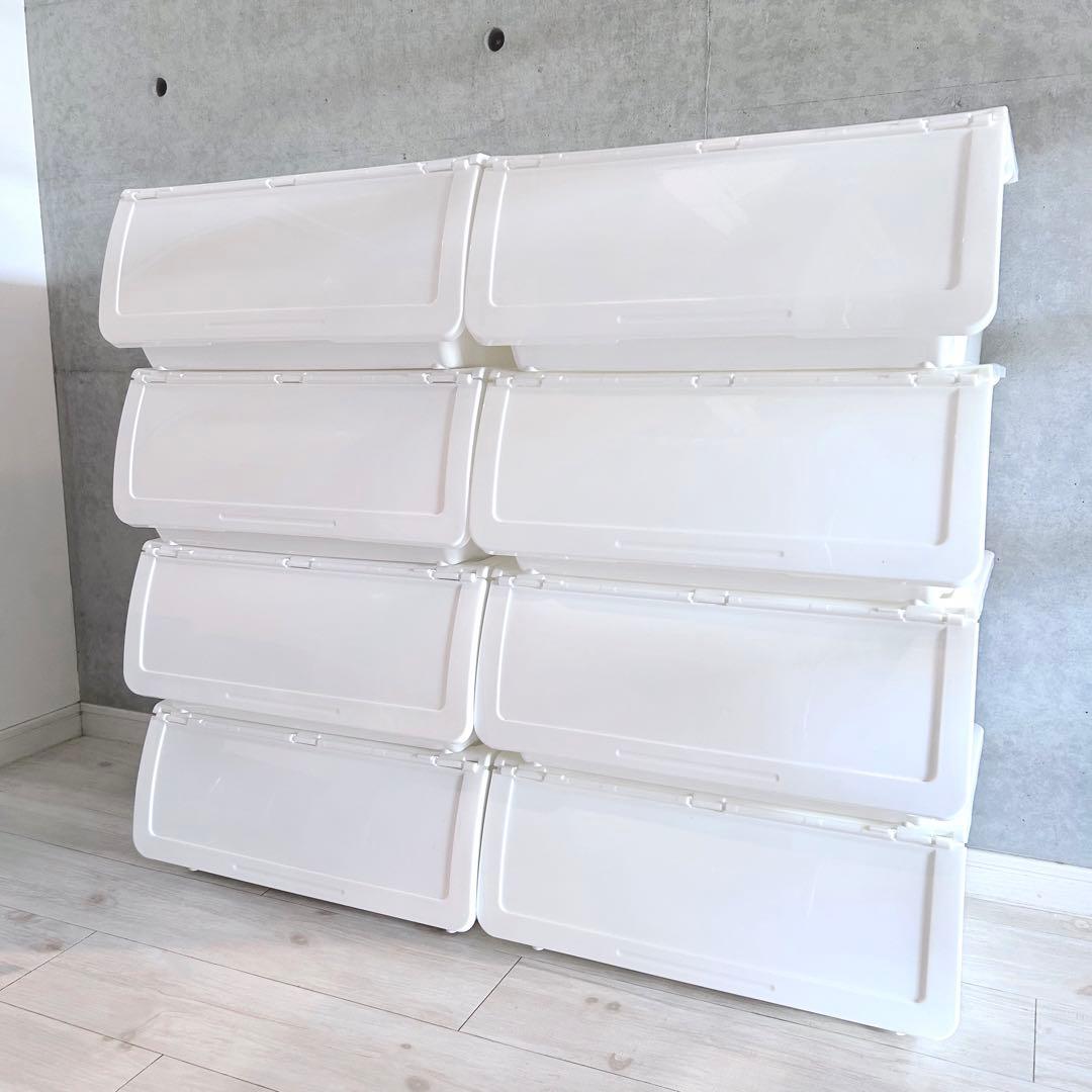 ニトリ 収納ケース Nフラッテ 白 まとめ売り クローゼット収納 IKEA 無印
